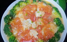 番茄煮北极鳕鱼