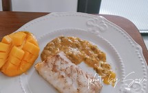 芒果酱汁挪威北极鳕鱼