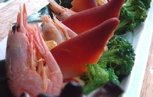 北极贝薯片西兰花