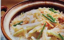 节瓜虾米粉丝煲