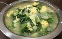 扇贝柱炖小白菜