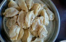 北极贝白菜馅饺子