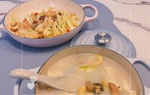 河蚌豆腐春笋汤