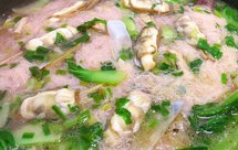 蛏子米粉汤(兴化米粉)