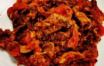 番茄滑蛋牛肉荞麦面