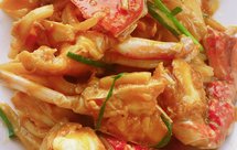 梭子蟹&山药炒年糕