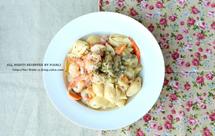 白酱海鲜贝壳面