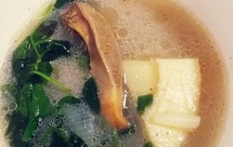 鲜到眉毛飞起来的蚌肉豆腐汤