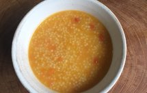 南瓜红薯小黄米粥