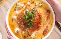 鲜掉眉毛的“梭子蟹蒸蛋”