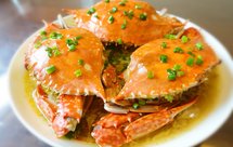 葱油梭子蟹