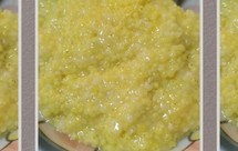 传统猪油糖拌黄米饭