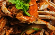 梭子蟹炒年糕（咸鲜微辣口）