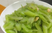 西芹炒仙贝