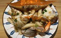 梭子蟹炒年糕 家常版