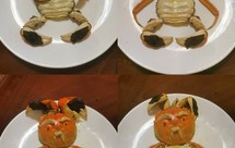 清蒸大闸蟹的快乐～摆盘造型～