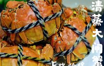 清蒸大闸蟹