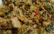 最时令的美味——蒜蓉河蚌