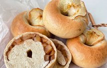 肉桂苹果全麦贝果