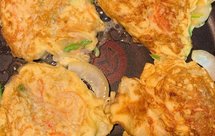 超级易做韩式蟹肉蛋饼