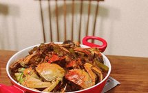 好吃到停不下来的油焖香辣大闸蟹