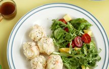 土豆蟹肉球沙拉