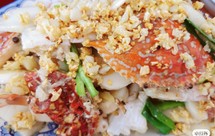 精修版螃蟹炒年糕