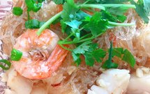 非常好吃、节约时间、调料少、大人小孩都喜欢的—海鲜粉丝煲