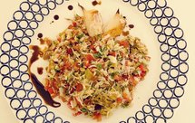 米其林海鲜‼️意大利私厨的蟹肉沙拉