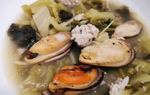 鲜美极了！高汤酸菜青口