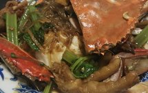 肉蟹粉丝煲（含梭子蟹处理方法）