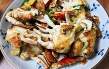 葱姜清炒梭子蟹