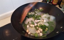 生酮减肥中式菜-快手鲜贝冬瓜汤