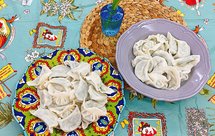 『一口家常』 系列之「韭菜鸡蛋鲜贝溜汁儿大饺子」