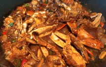 好吃到舔盘、超级下饭的酱爆梭子蟹