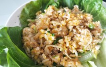 蟹肉姜丝蛋炒饭