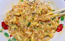 秋意满满蟹肉大馄饨