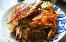 梭子蟹炒年糕 米道鲜得来～～