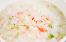 山椒扇贝肉蟹肉棒粥