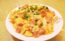 蟹黄豆腐（咸鸭蛋版）