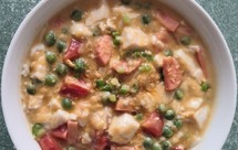 咸蛋黄版蟹黄豆腐