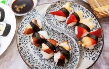 北极贝鳗鱼寿司