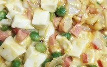 蟹黄豆腐（咸鸭蛋黄版）