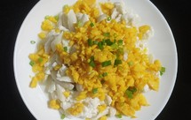 蟹黄豆腐（海鲜菇版）