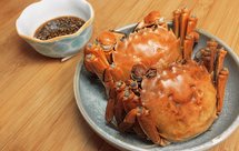 清蒸大闸蟹/螃蟹+蘸料