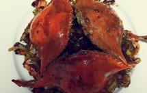 香辣蟹肉粉条煲