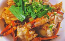 香哭隔壁小孩的香辣梭子蟹