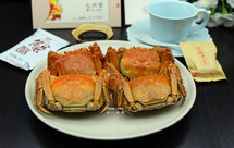 清蒸大闸蟹