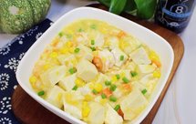 虾仁蟹黄豆腐羹