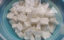 [小窍门]咸蛋白豆腐(一次性处理大量咸蛋白的方法)